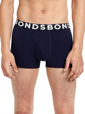 2 Pack Bonds Everyday Trunks - Men's Underwear Navy Jocks