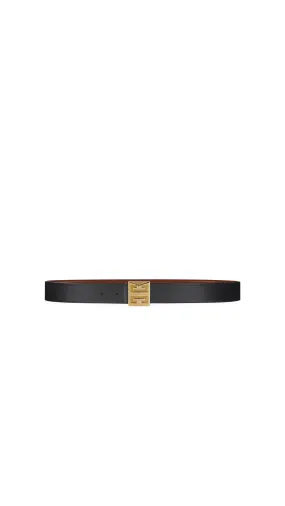 4G Leather Reversible Belt - Brown/Black