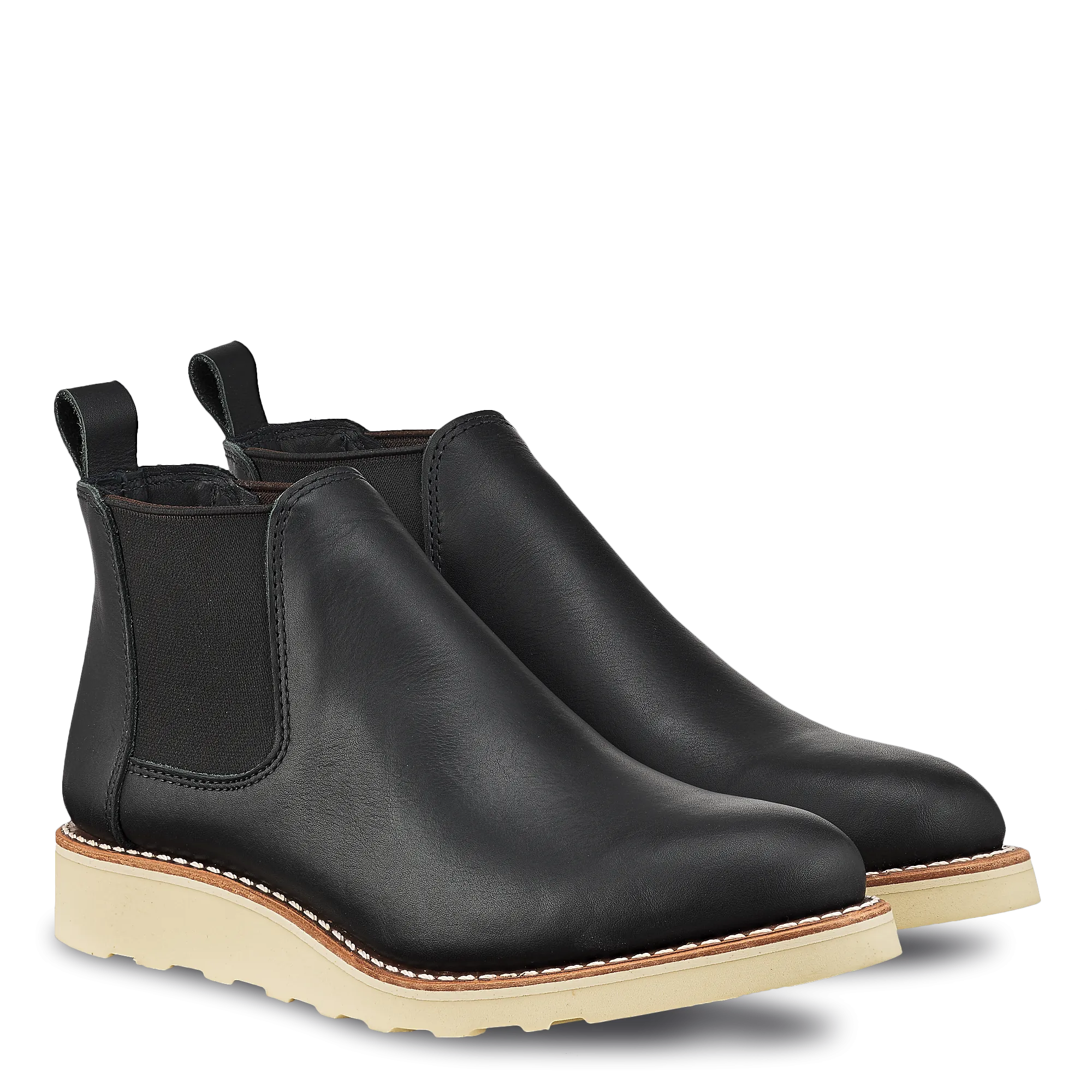 6-Inch Women's Chelsea Boots | Black Boundary | Style 3444