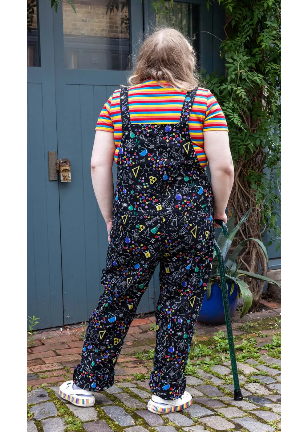 70's Black Dungarees - Run & Fly School of Science