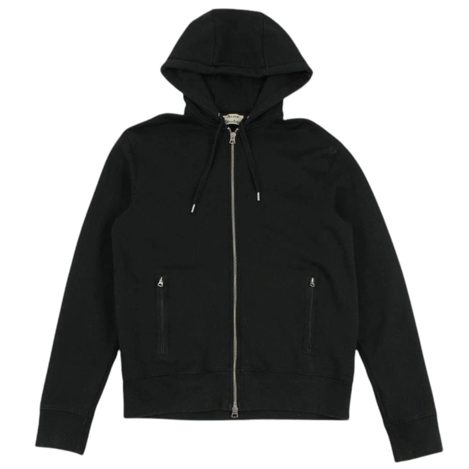 Acne Studios Black Zip Up Hoodie