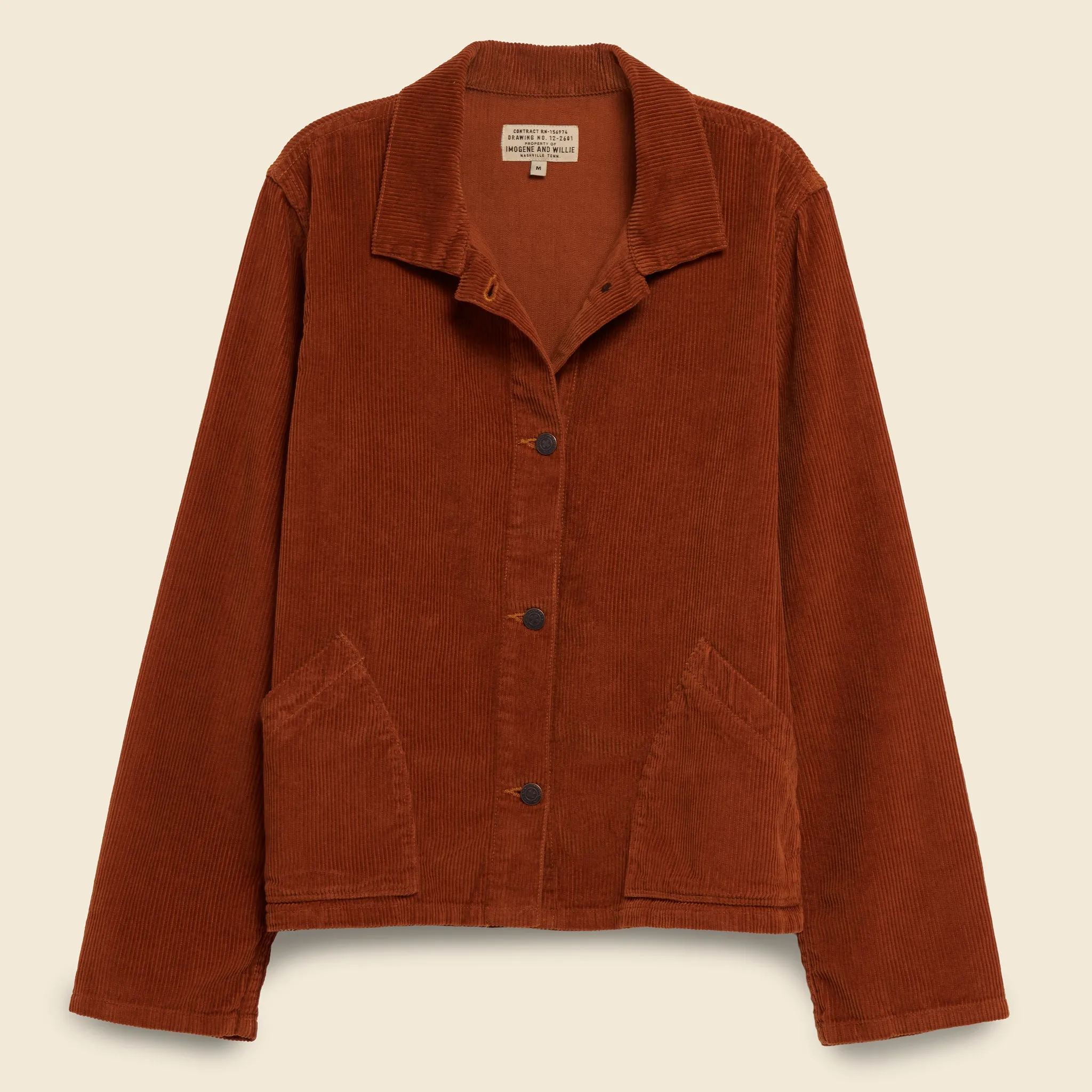 Agnes Corduroy Jacket - Brown