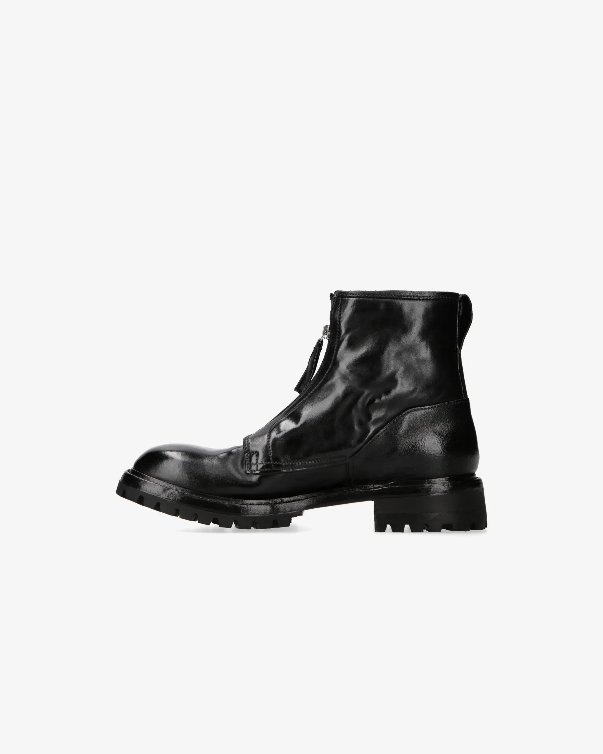 Ankle boots in black cordovan 32138A