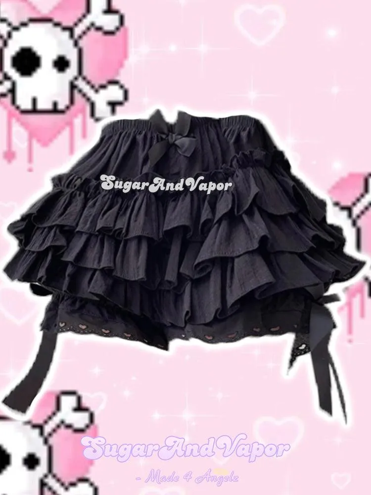 ANNA Lolita Lace Skort Mini Skirt