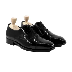 Arsha - Black Patent Oxford Shoes