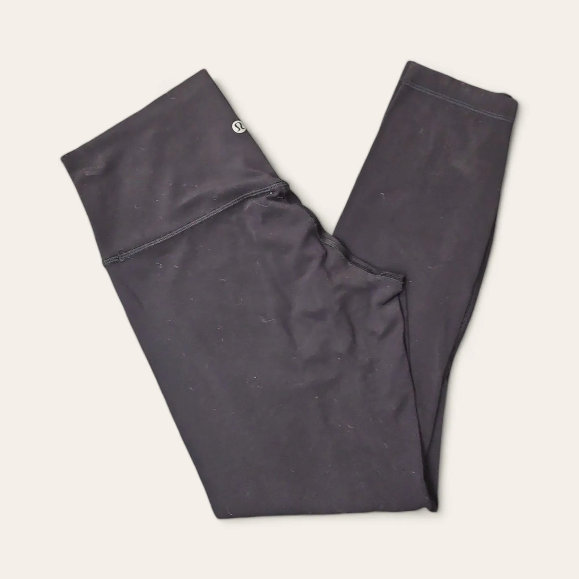 Athletic Leggings By Lululemon In Black, Size: 8