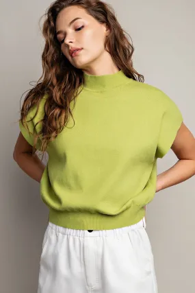 Avocado Baby Girl Mock Top