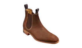 Barker Mansfield Chelsea Boots - Brown Suede