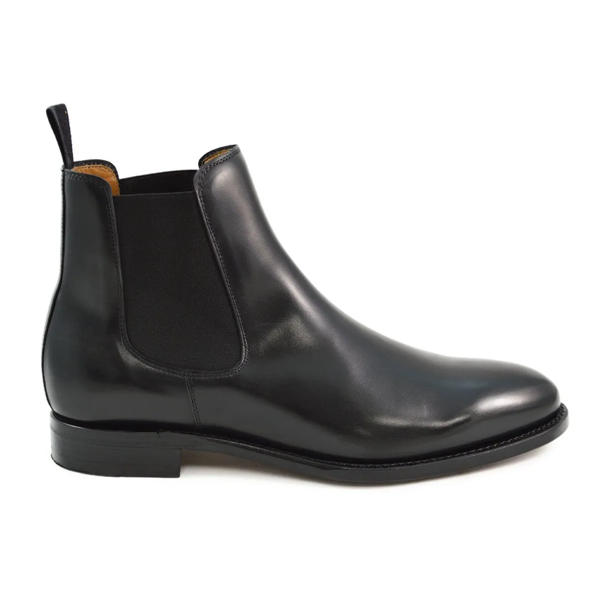 Berwick 1707 Chelsea Boot, Black Calf