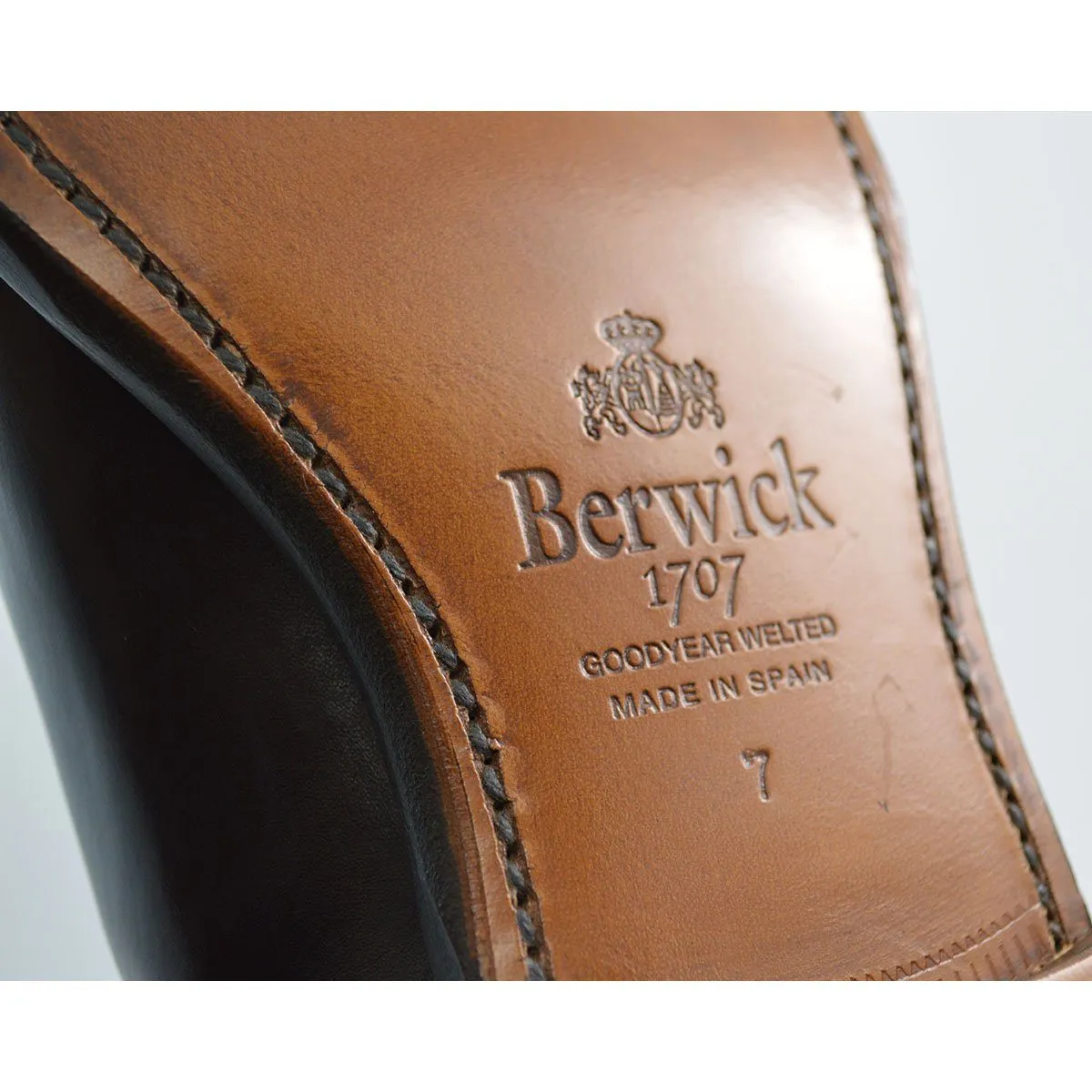 Berwick 1707 Chelsea Boot - Dark Brown Calf