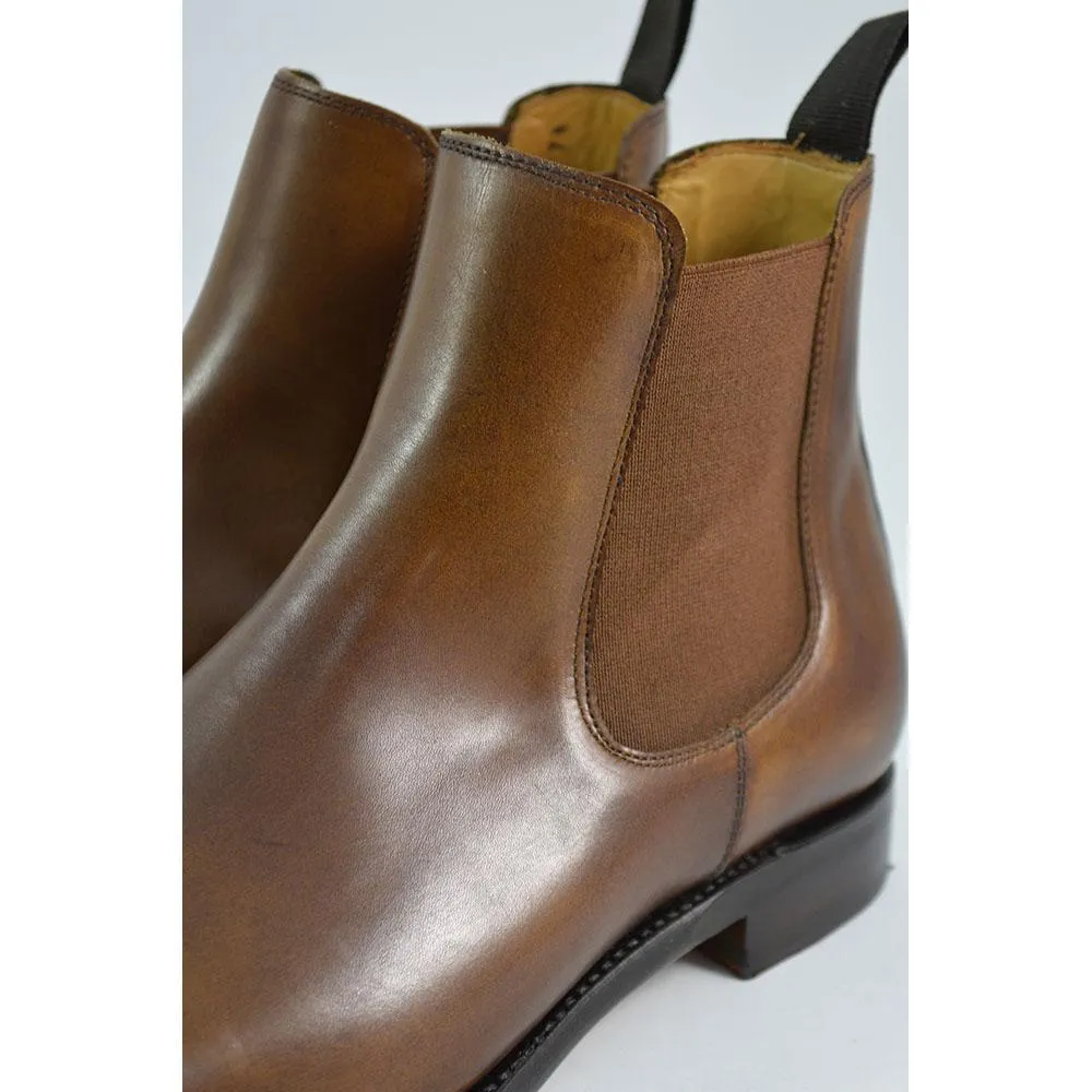 Berwick 1707 Tan Calf Chelsea Boot