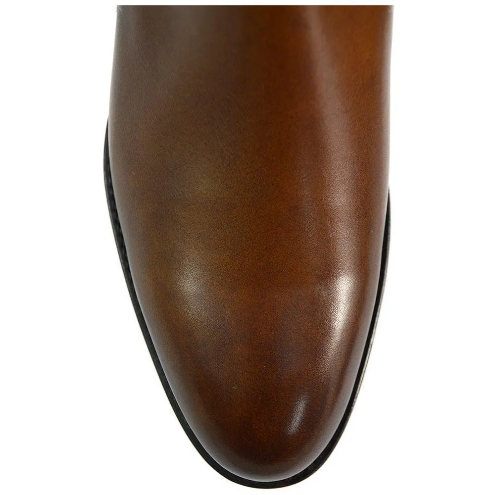 Berwick 1707 Tan Calf Chelsea Boot