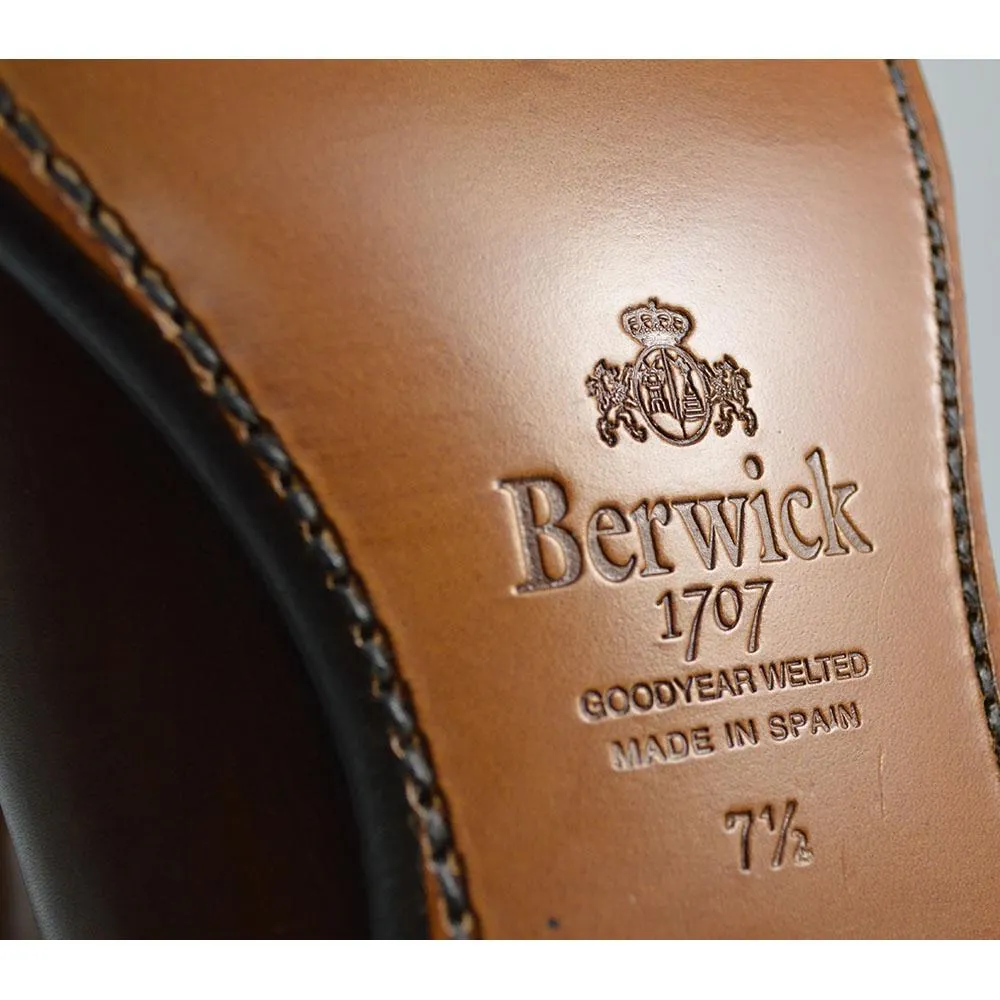 Berwick 1707 Tan Calf Chelsea Boot