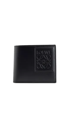 Bifold Wallet Satin Calfskin Black