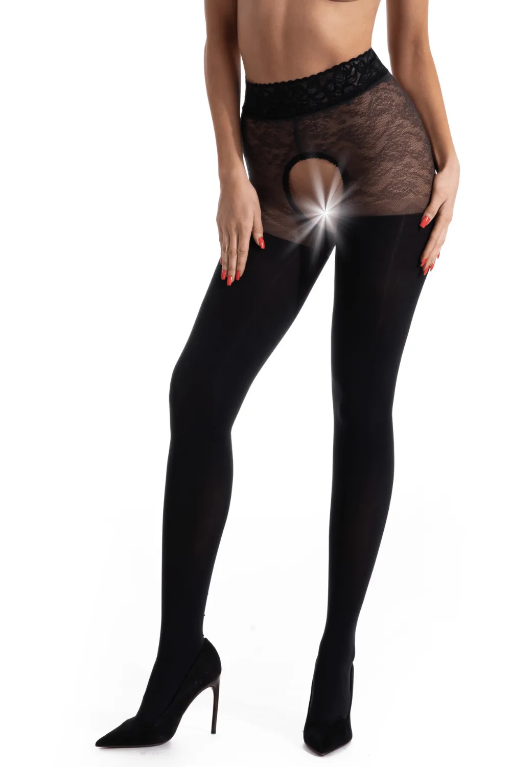 Black Diamond Open Crotch Tights, 60/30 Den, buy now