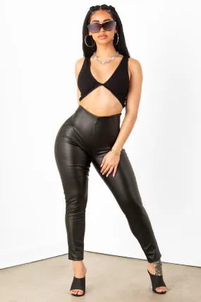 Black High Waist Leggings