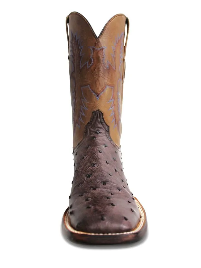 Black Jack Ostrich Cowboy Boots