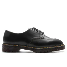 Black Leather Oxford Shoes - 2046 Vintage Smooth