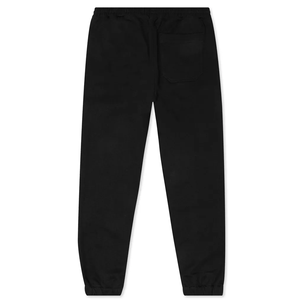 Black Seam Sweatpants