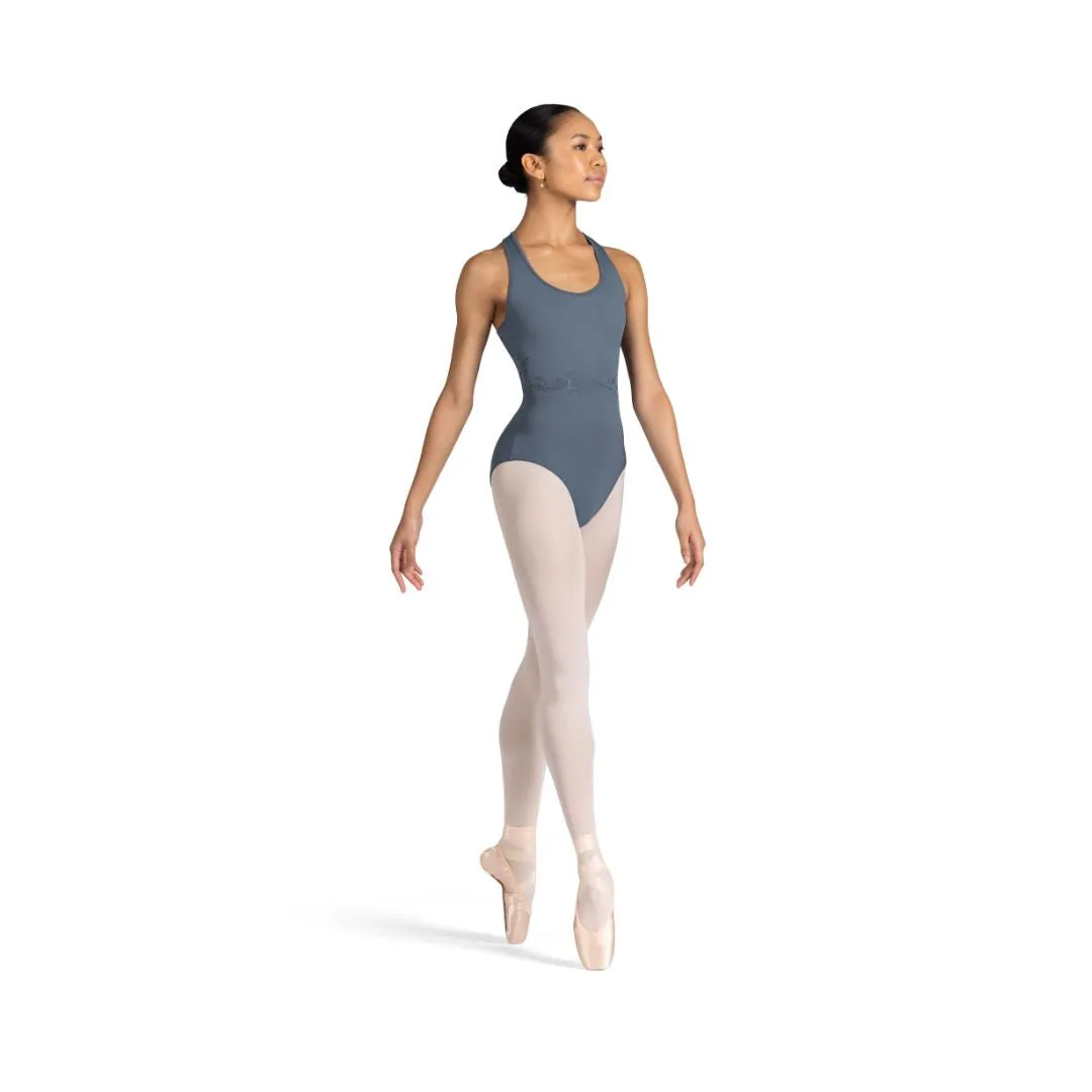 Bloch Graphite Fleur Tank Leotard for Women