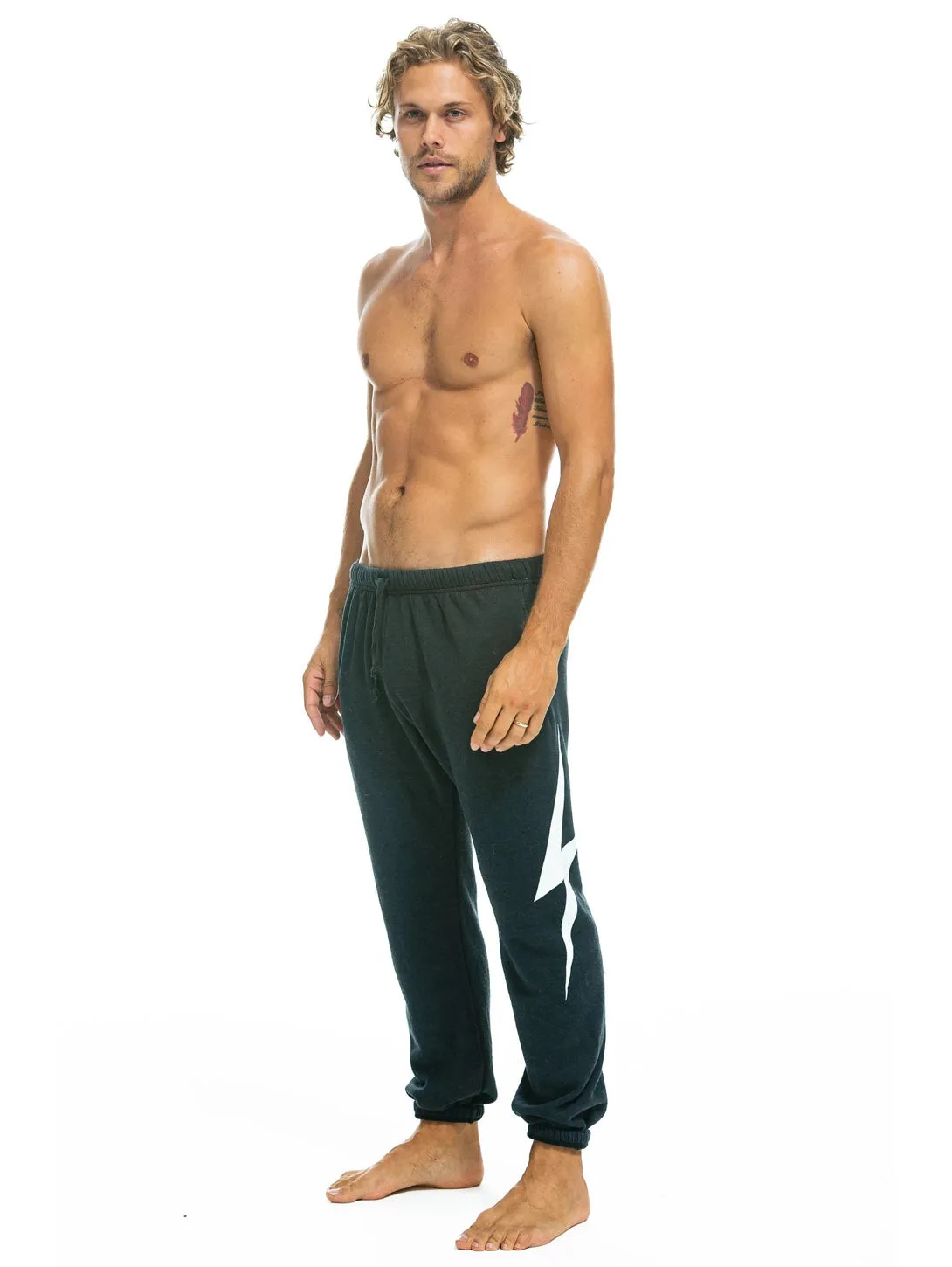 Bolt Charcoal Sweatpants