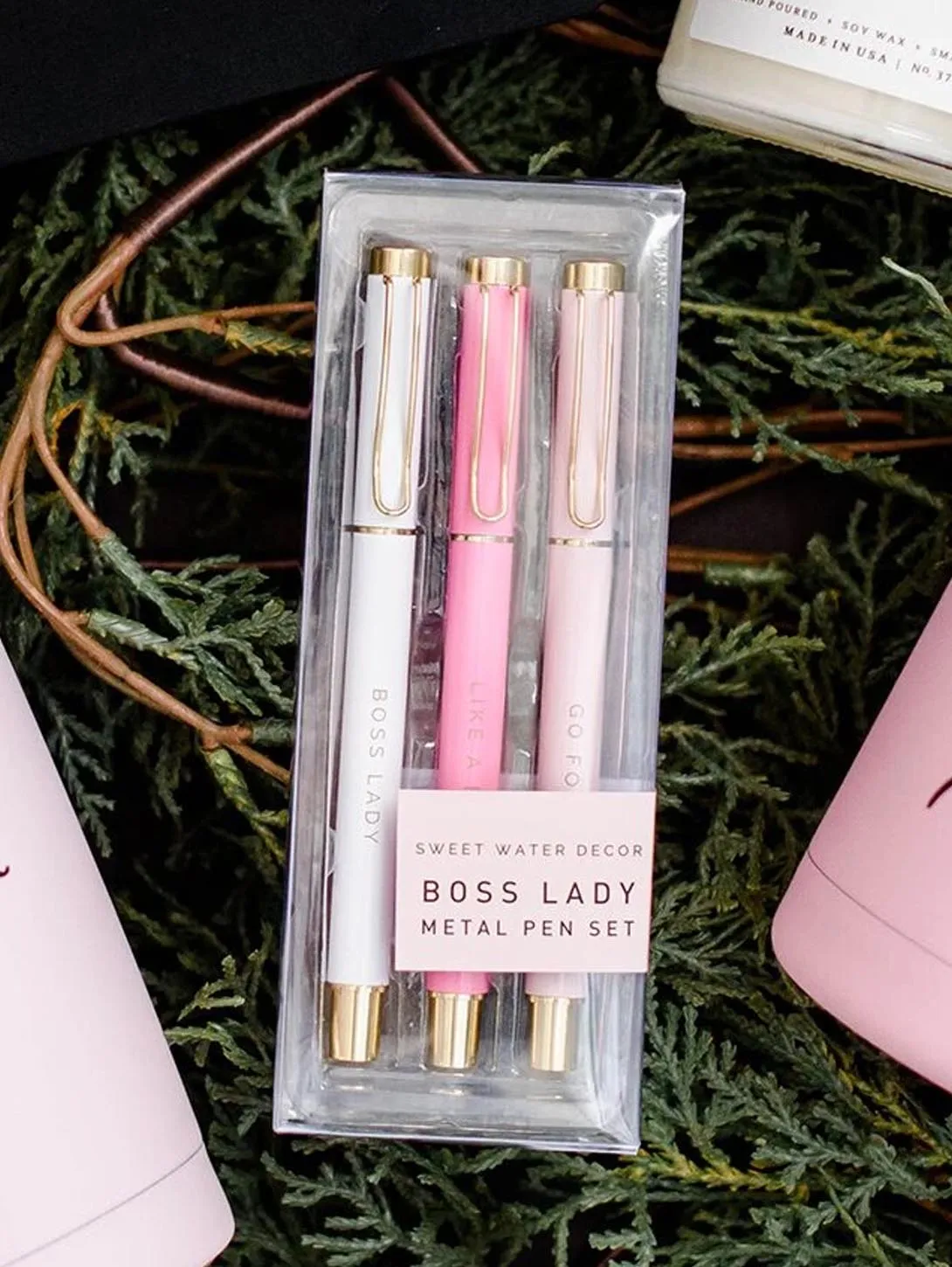 Boss Lady Metal Pen Set