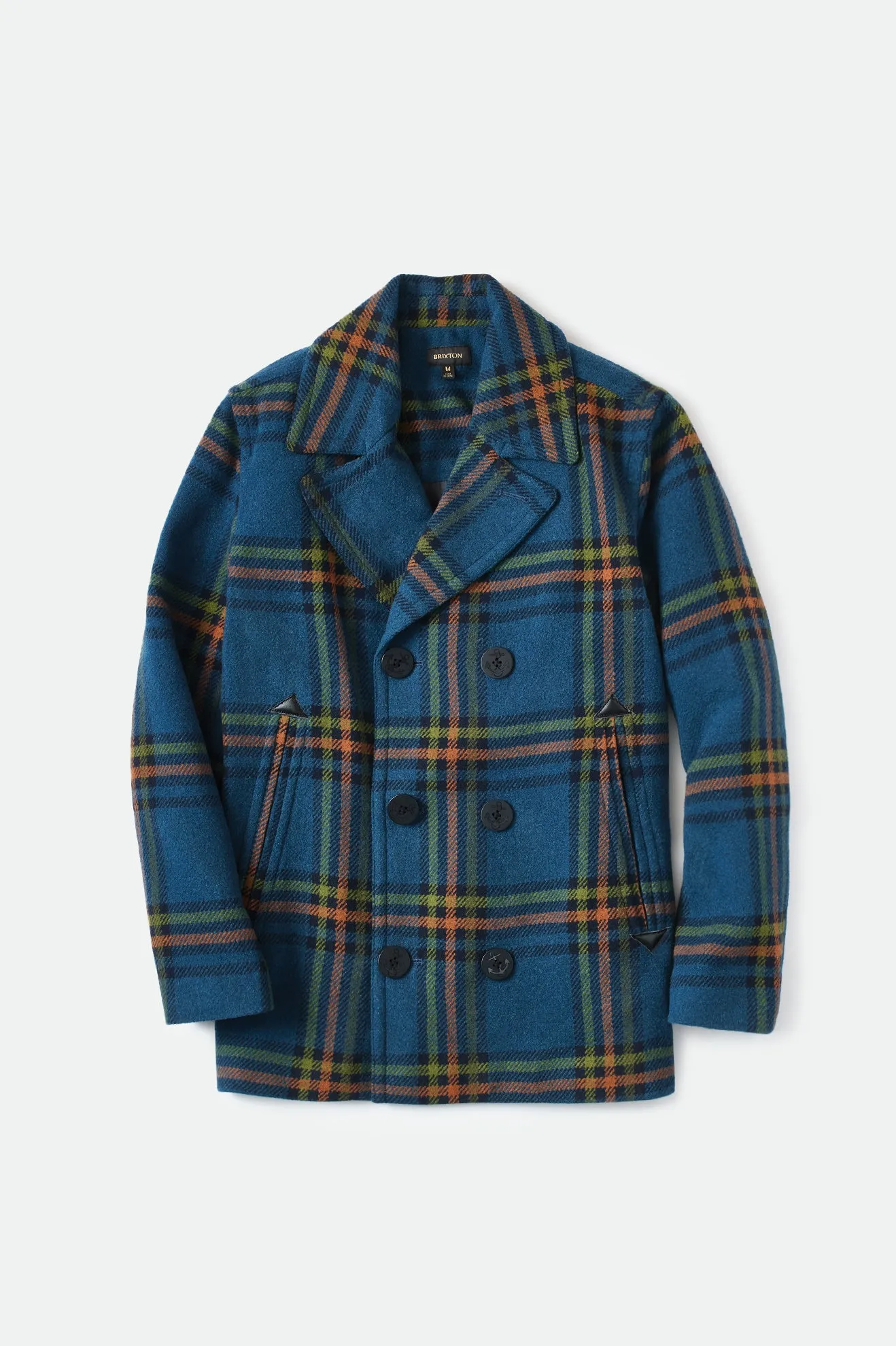 Brigg Peacoat Jacket - Marine Blue