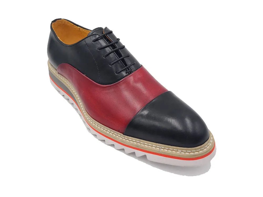 Brogue Oxford Shoes with Five Eyelets