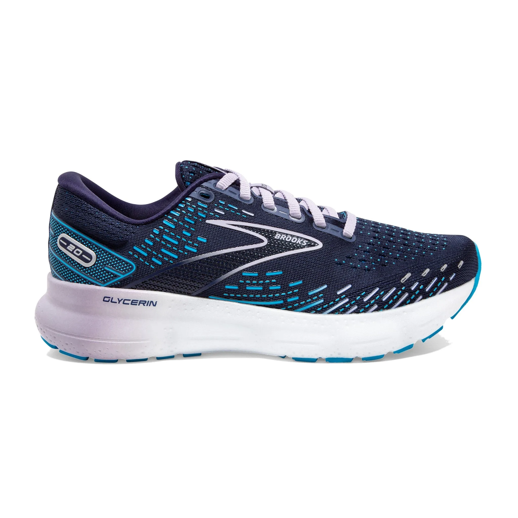 Brooks Glycerin 20 Peacoat/Ocean/Pastel Lilac