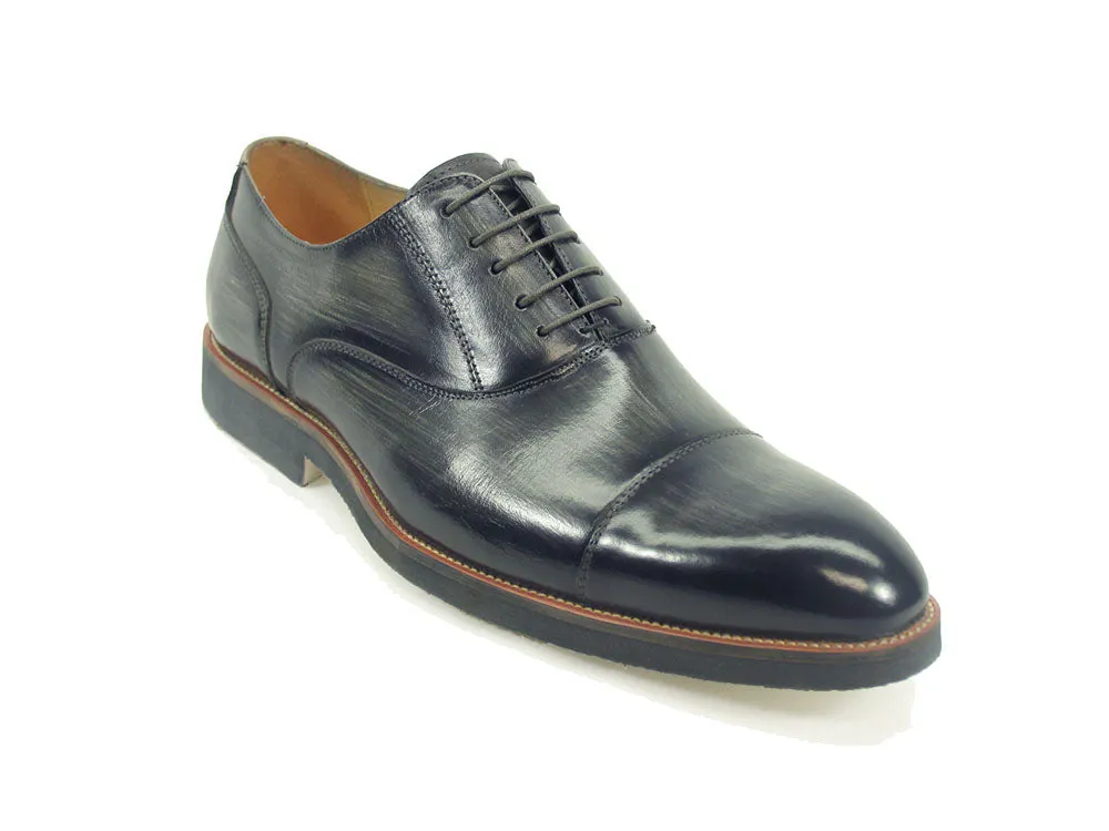 Burnished Cap Toe Oxford