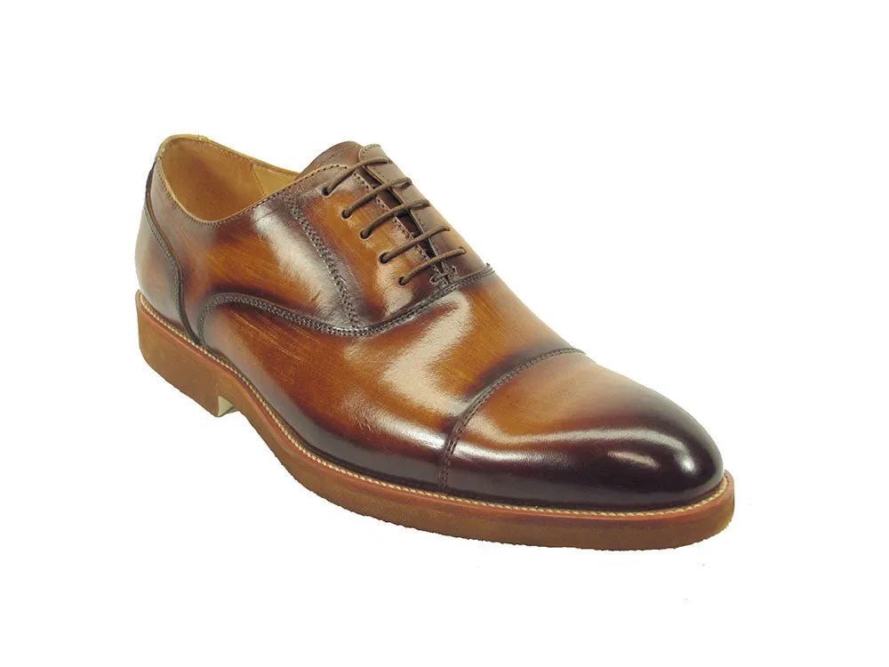 Burnished Cap Toe Oxford