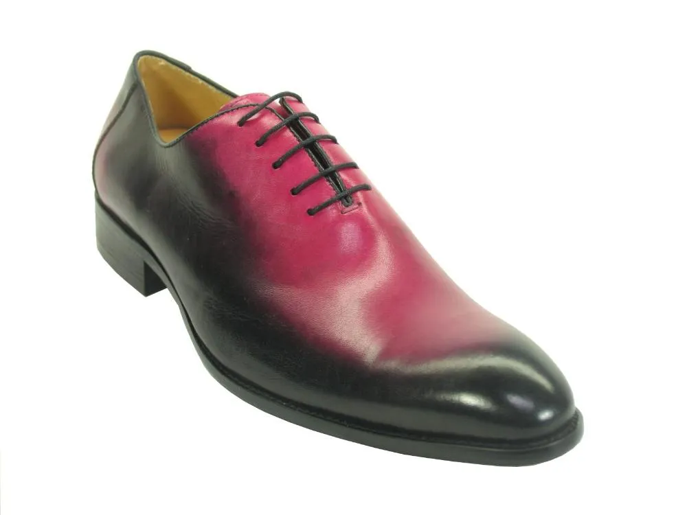 burnished two tone wholecut oxford