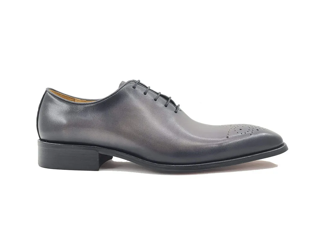 Burnished Wholecut Calf Oxford Shoe