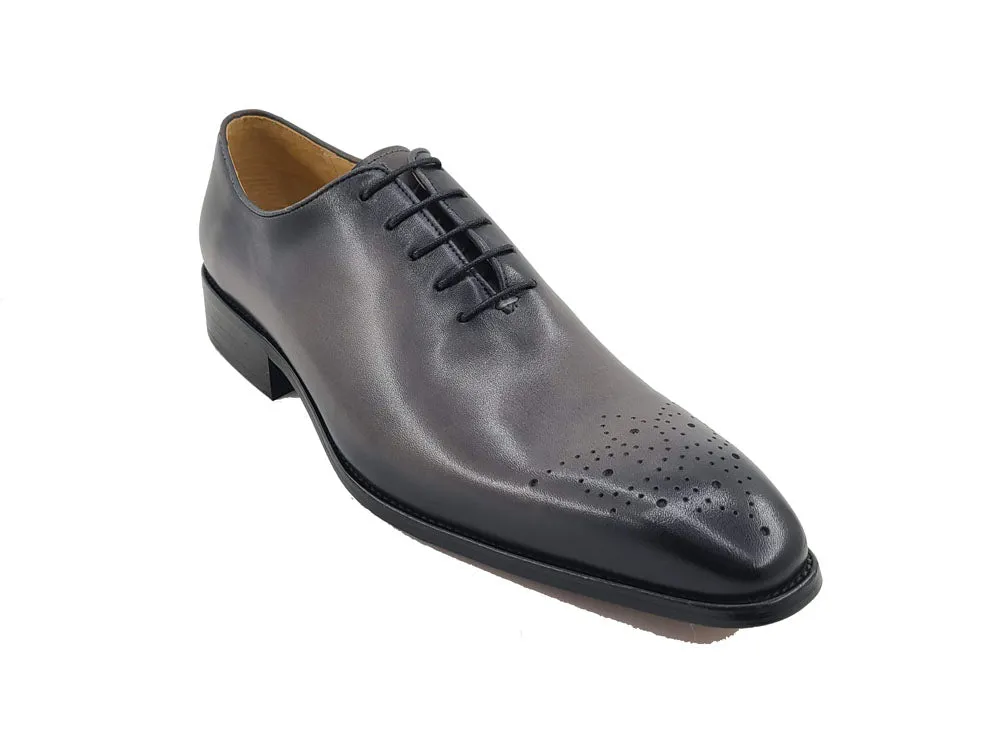 Burnished Wholecut Calf Oxford Shoe