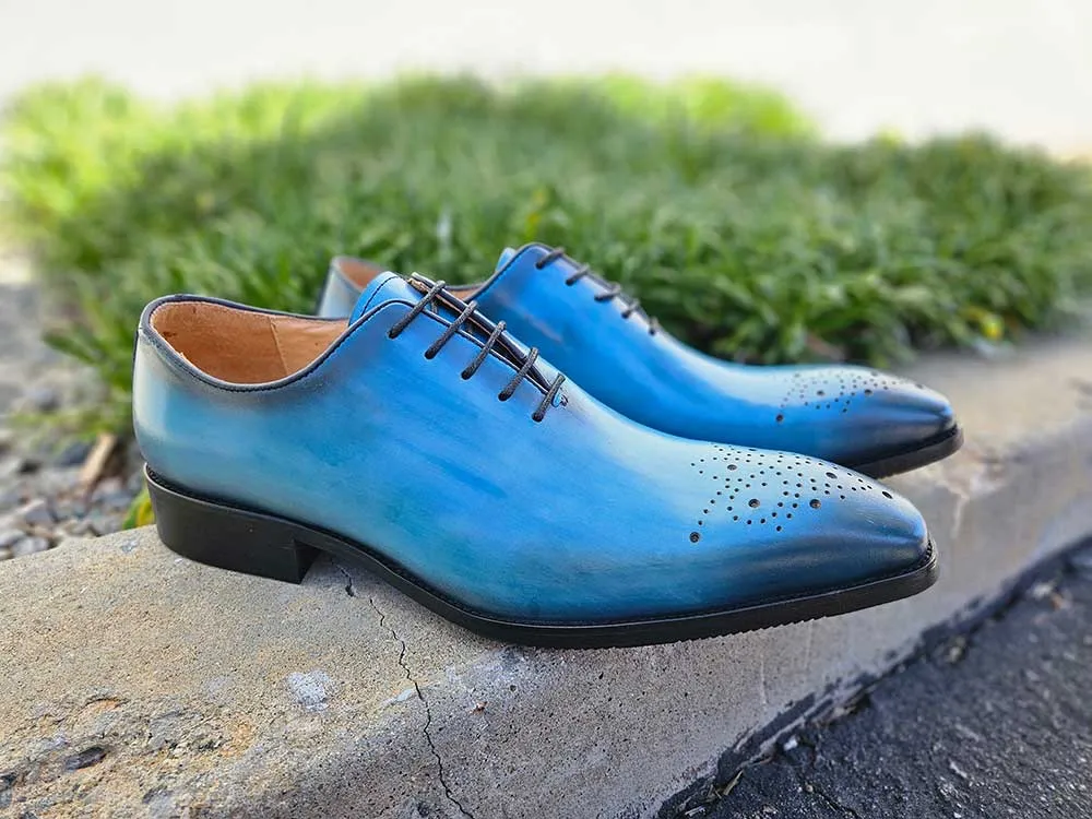 Burnished Wholecut Calf Oxford Shoe