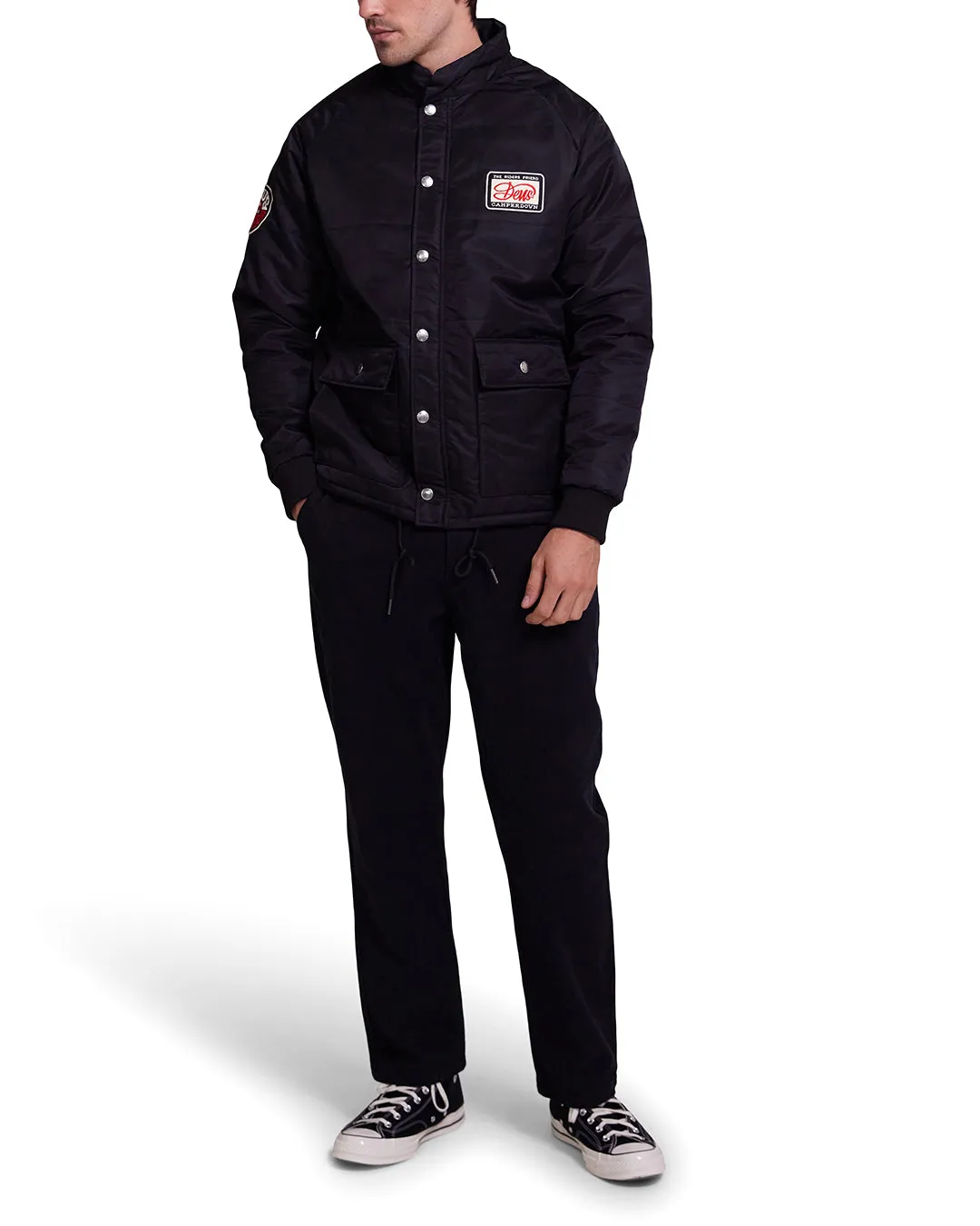 BUZZ RACING JACKET - BLACK