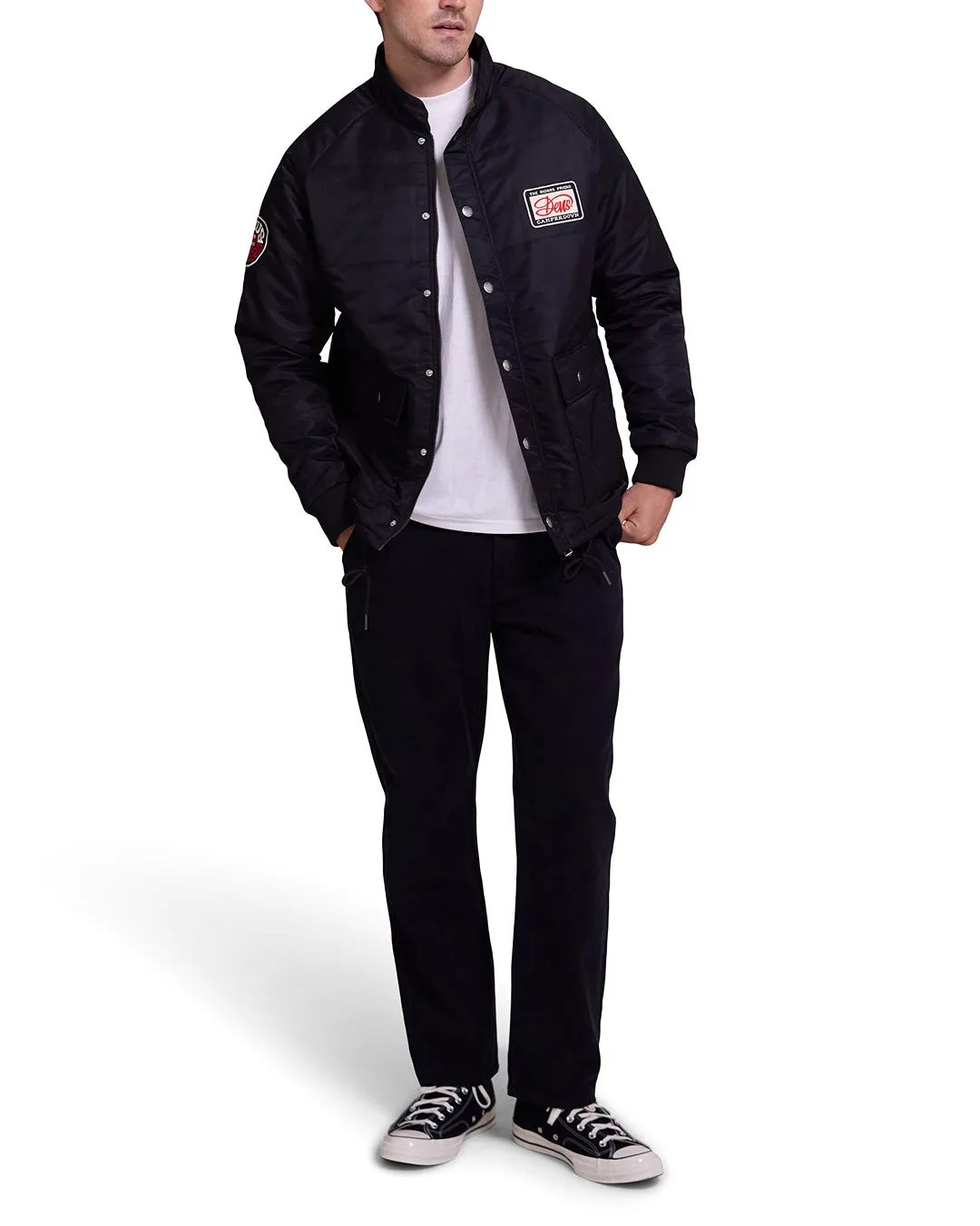 BUZZ RACING JACKET - BLACK