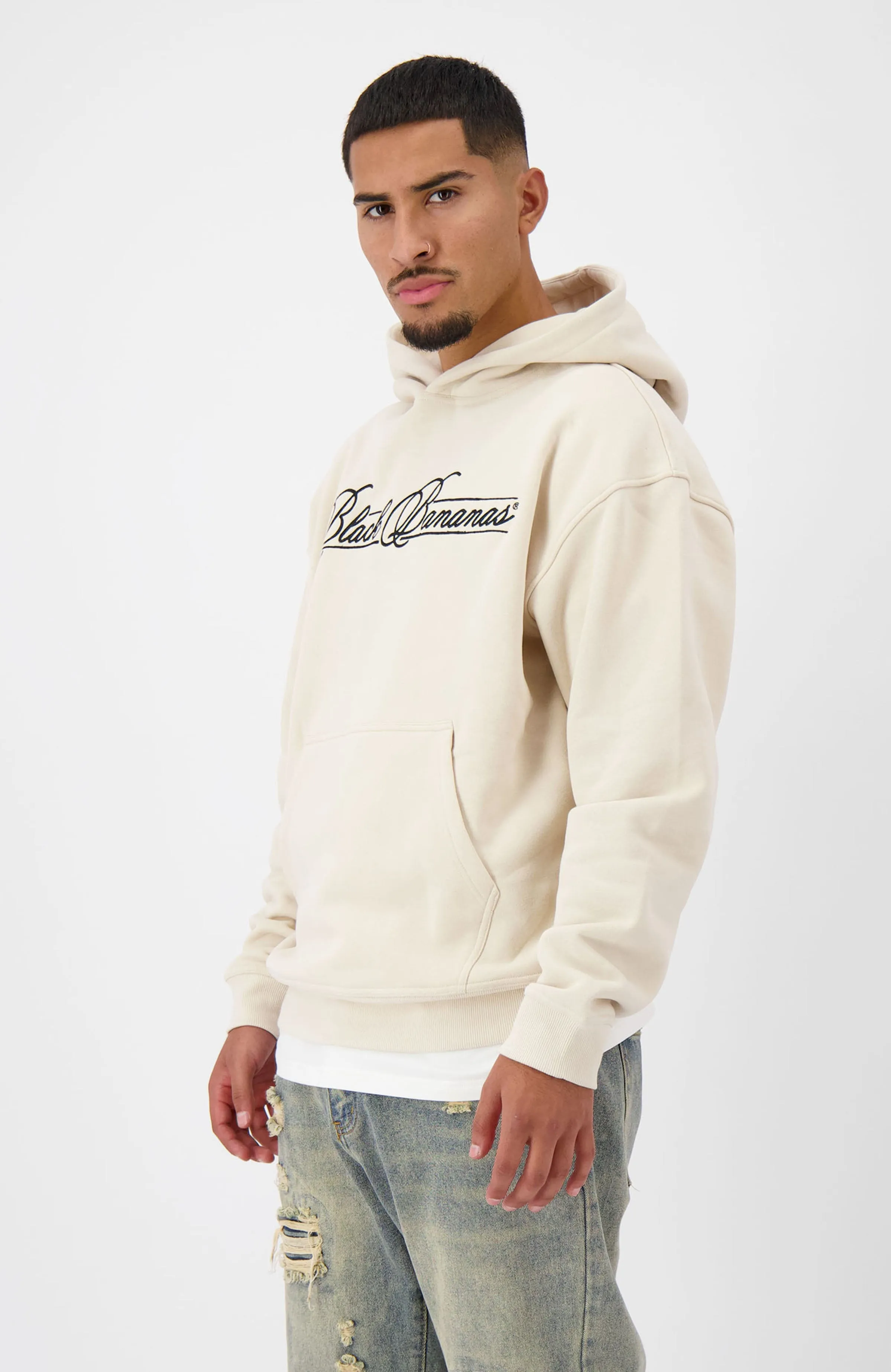 CALLIGRAPHY HOODIE | Sand