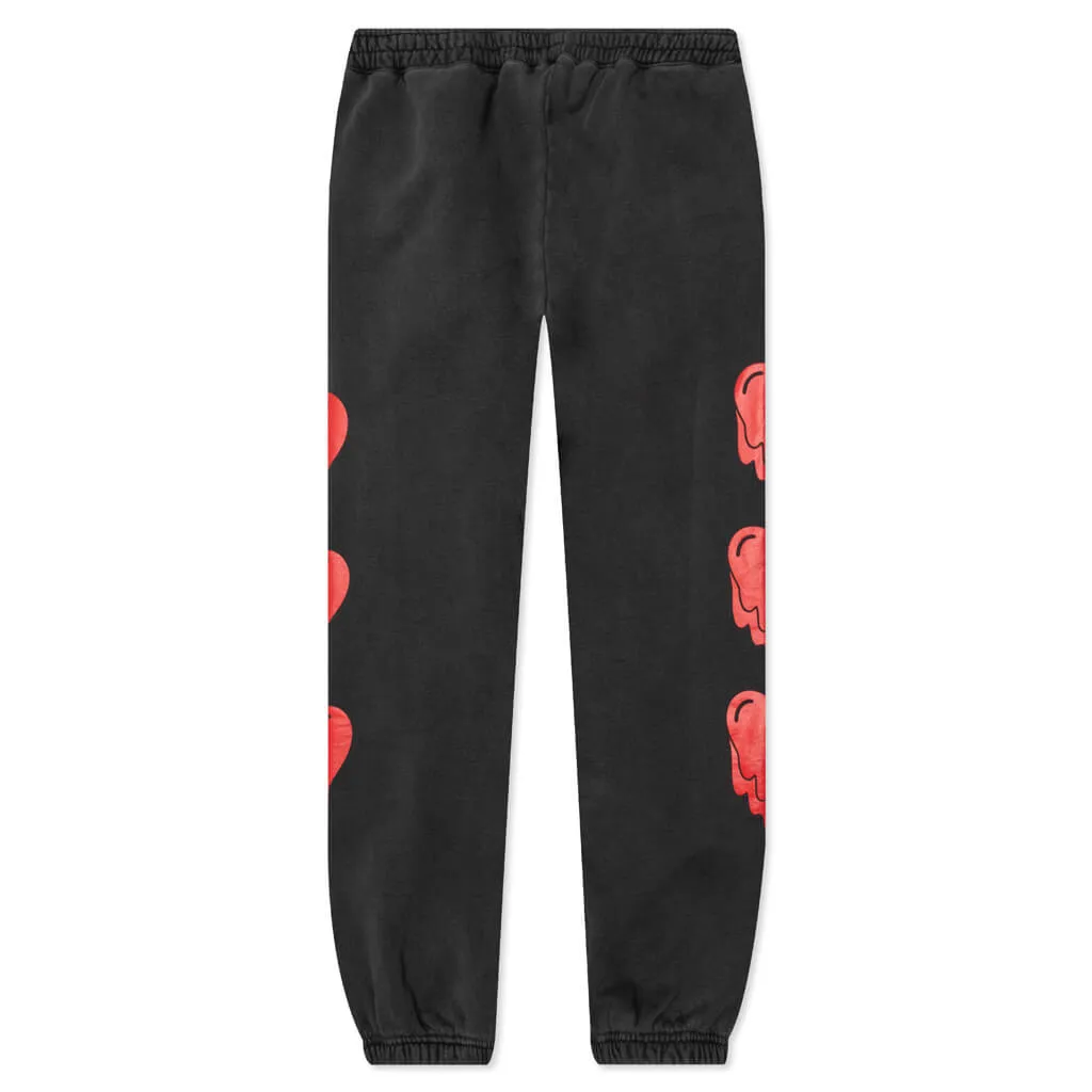 Charcoal Heart Sweatpant