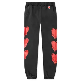 Charcoal Heart Sweatpant