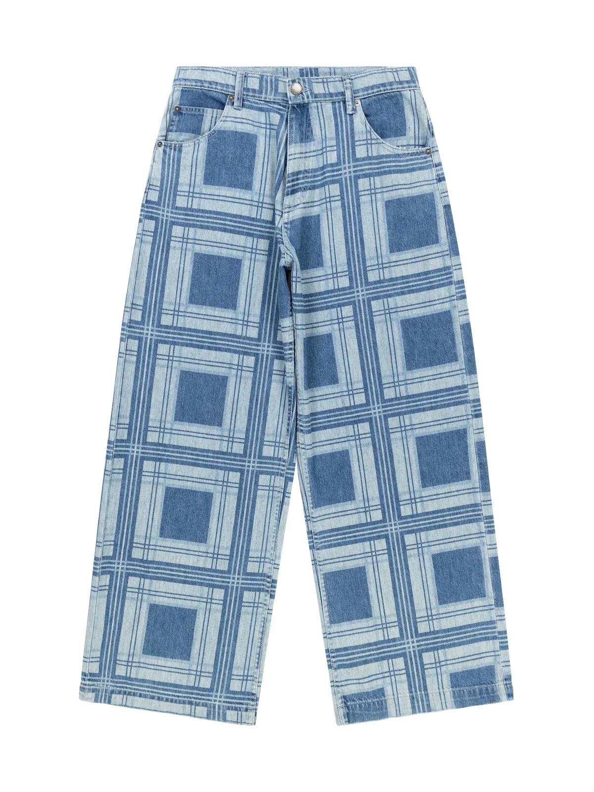 Charles Jeffrey - Art Denim Men's Jeans - Block Denim