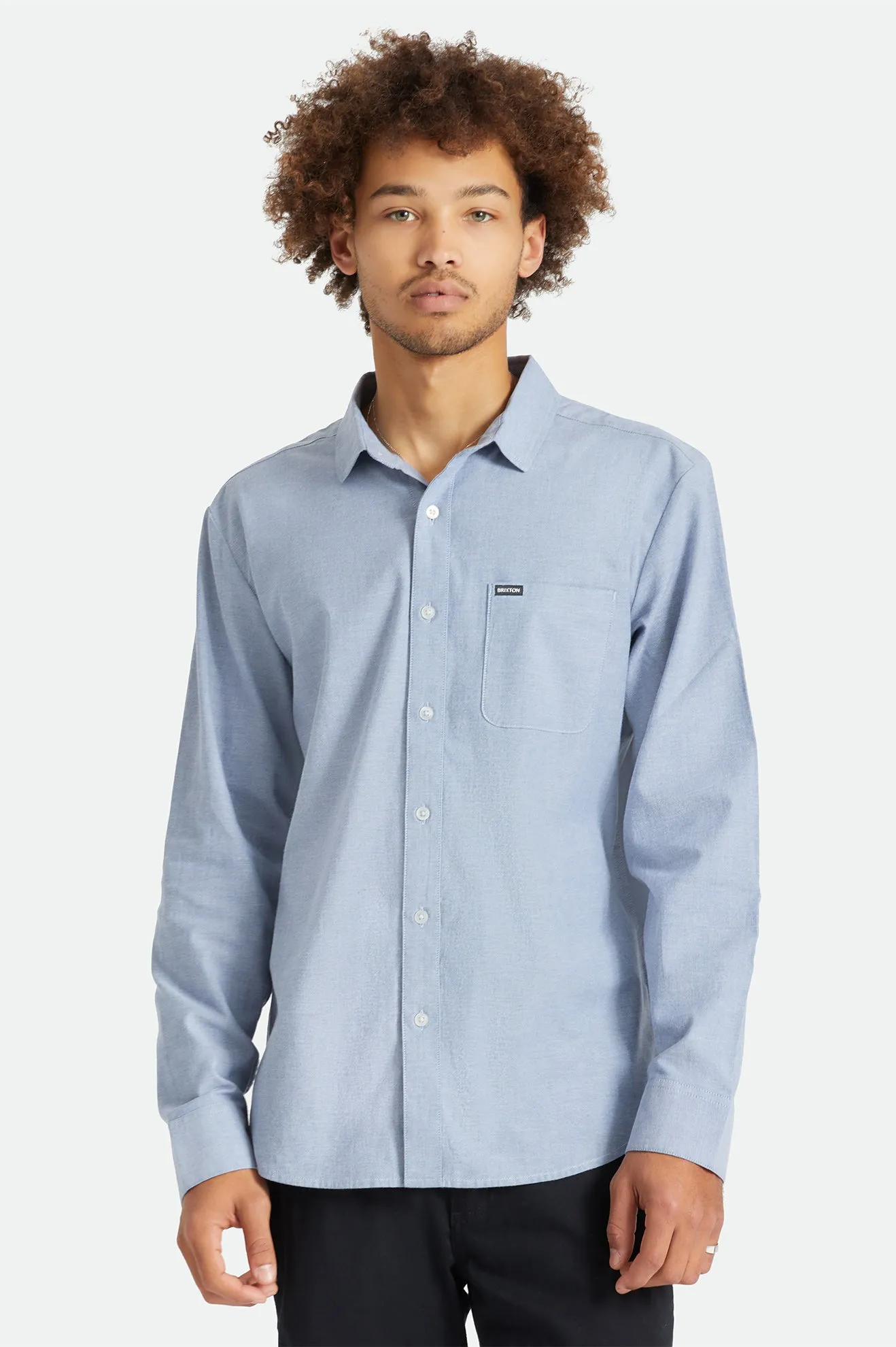 Charter Oxford Light Blue Chambray Shirt