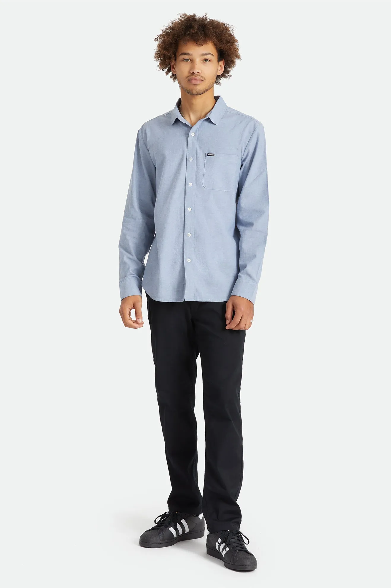 Charter Oxford Light Blue Chambray Shirt