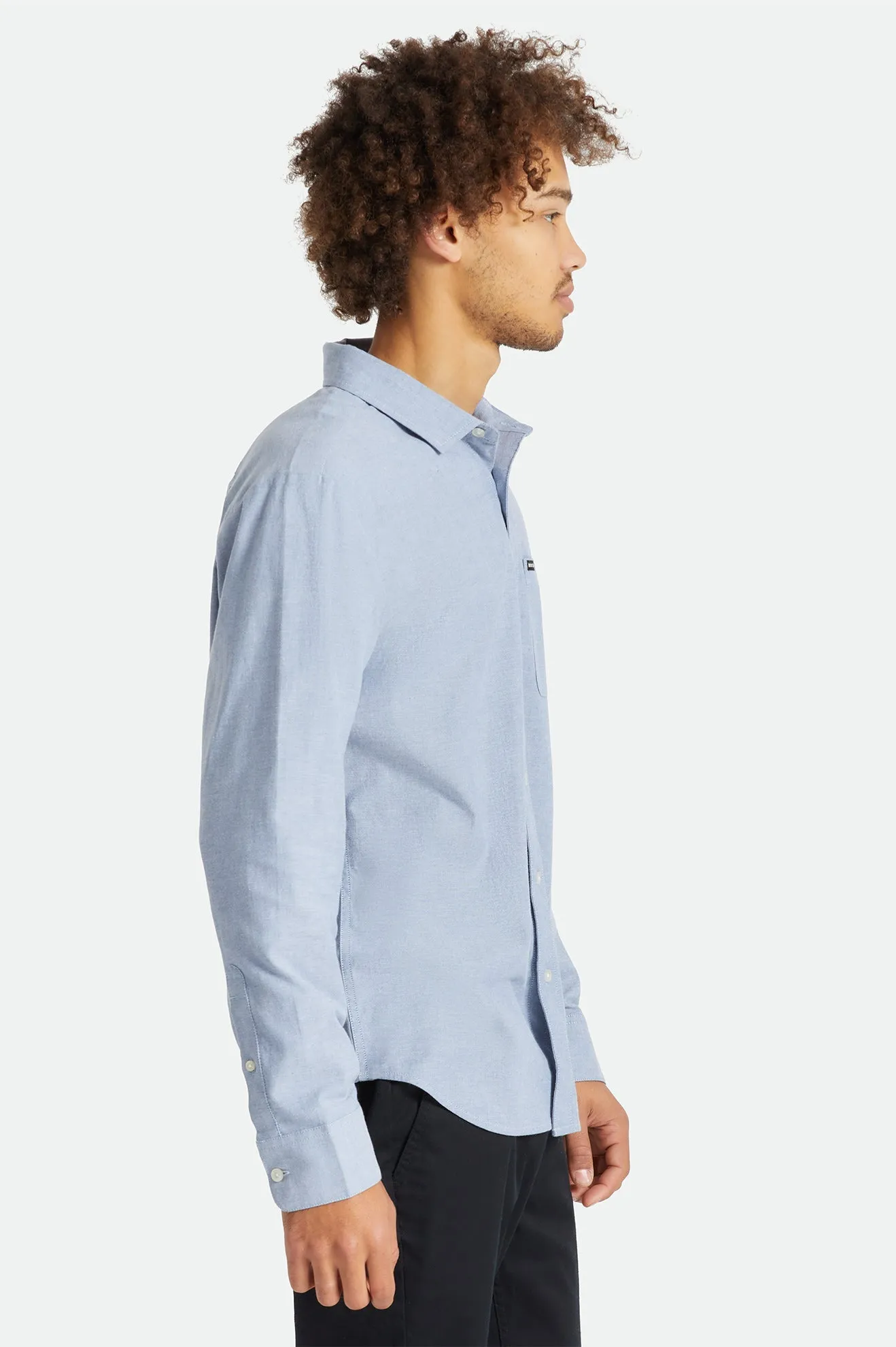 Charter Oxford Light Blue Chambray Shirt