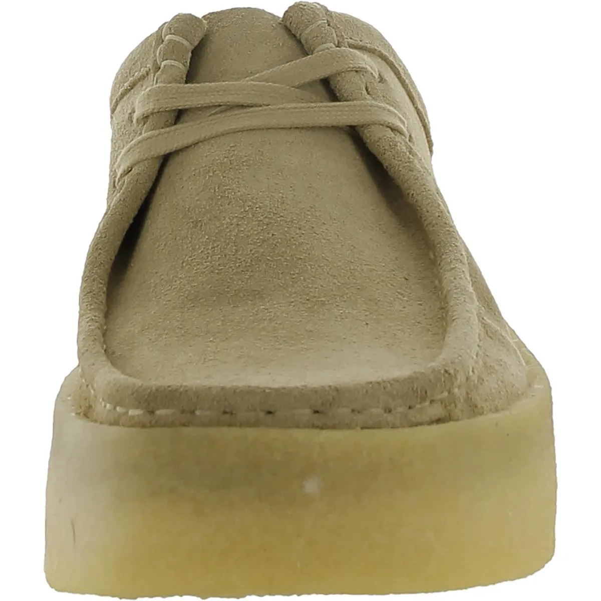 Clarks Men's Wallabee Cup Lo - Suede Faux Fur Lined - Lace Up Flats