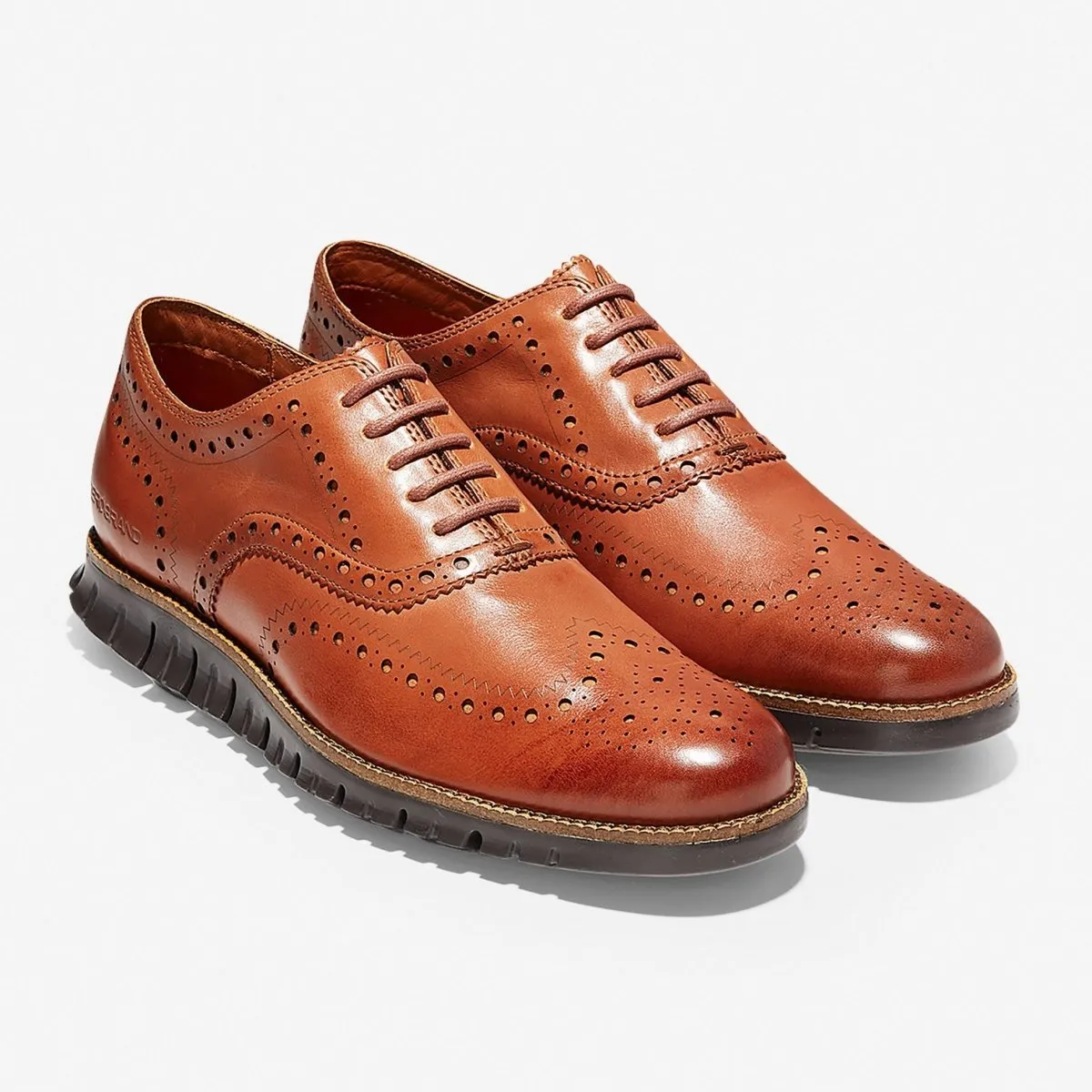 Cole Haan Men's Zerogrand Wingtip C29411 British Tan Java.