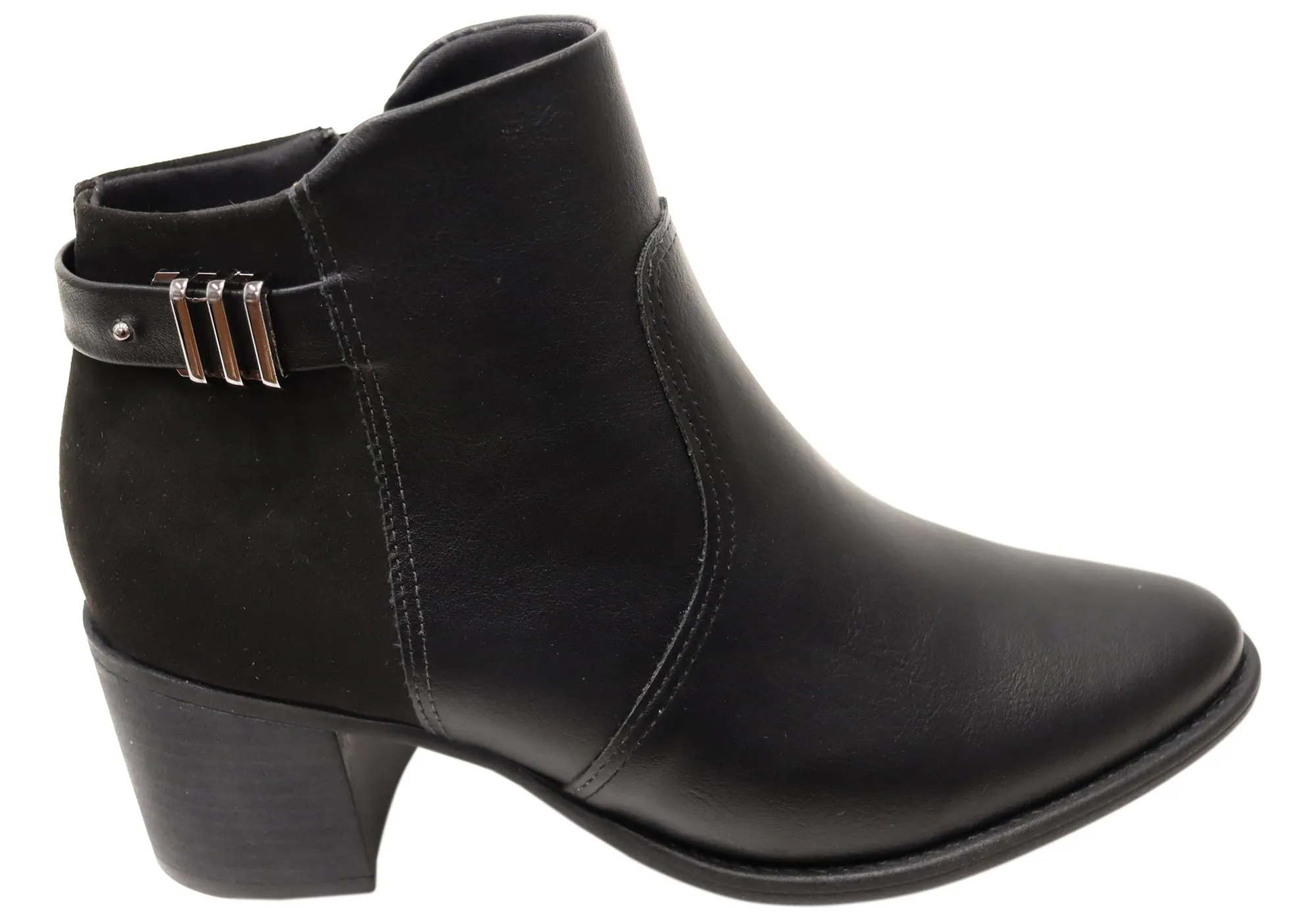 Comfortflex Vixen Womens Brazilian Comfortable Ankle Boots