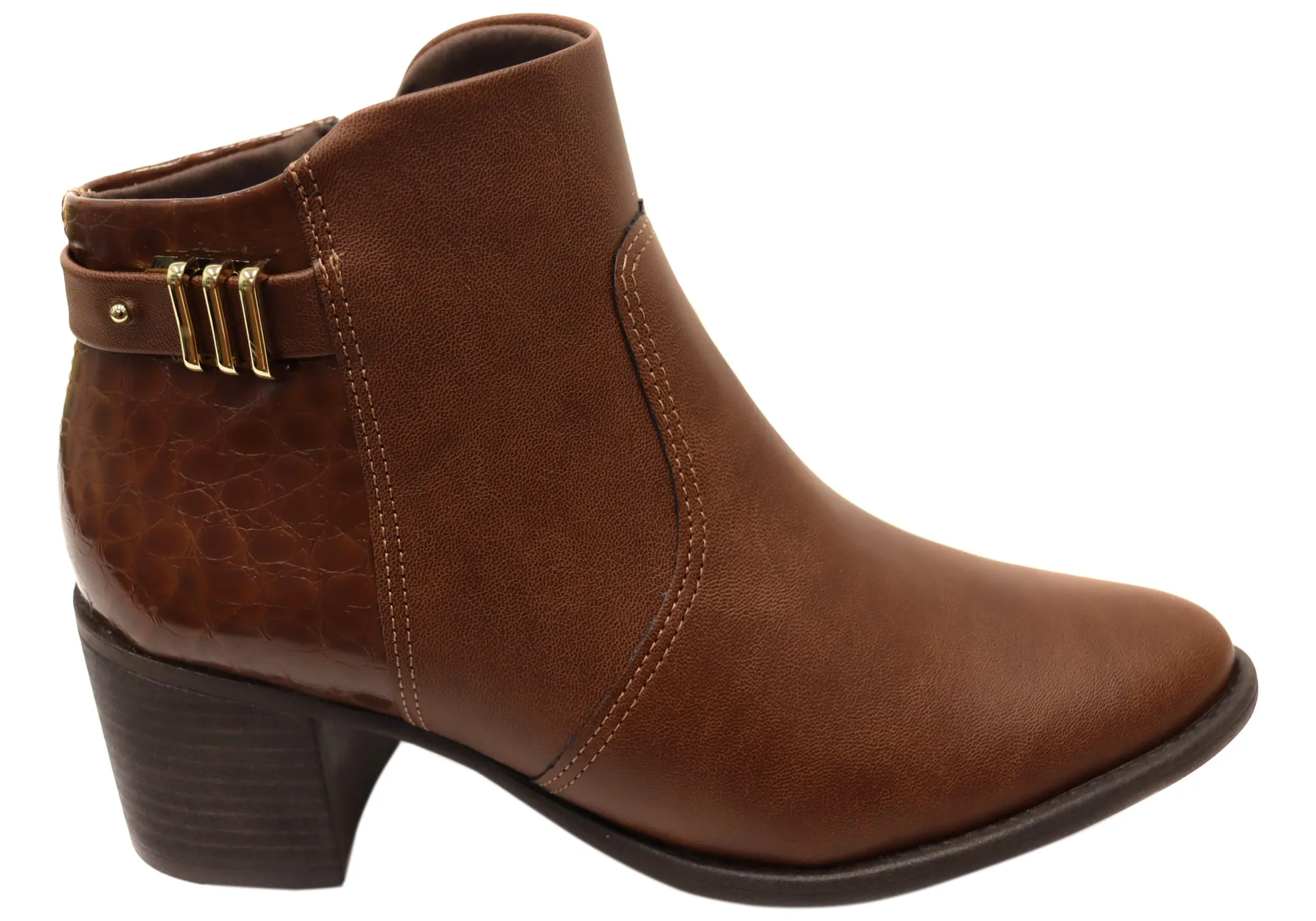 Comfortflex Vixen Womens Brazilian Comfortable Ankle Boots