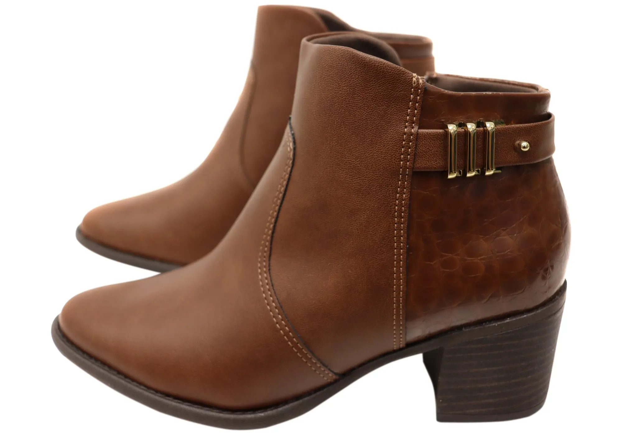 Comfortflex Vixen Womens Brazilian Comfortable Ankle Boots