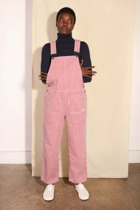 Connor Dungarees - Red Ticking